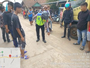 Jatuh dari Motor, Guru SMP di Banyuasin Tewas Terlindas Truk