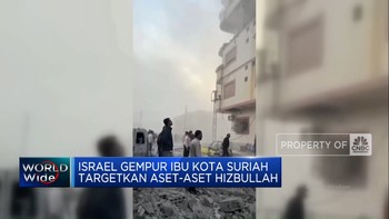 Video: Israel Gempur Ibu Kota Suriah, Targetkan Aset-Aset Hizbullah