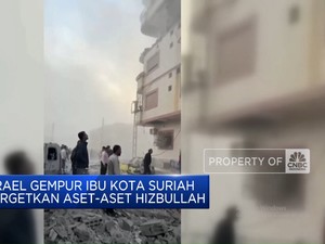 Video: Israel Gempur Ibu Kota Suriah, Targetkan Aset-Aset Hizbullah