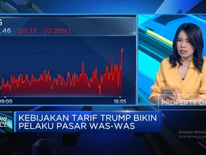  Kebijakan Tarif Trump Bikin Cemas, IHSG & Rupiah Kompak Memerah