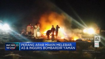 Video: Perang Arab Makin Melebar, AS & Inggris Bombardir Yaman