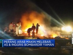 Video: Perang Arab Makin Melebar, AS & Inggris Bombardir Yaman