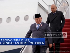  Prabowo Tiba di AS, Diagendakan Bertemu Biden
