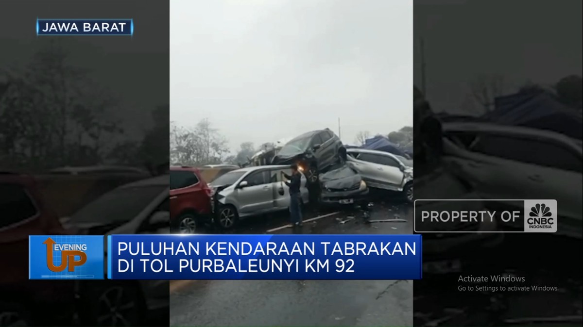 Tragedi di Jalan Tol: Puluhan Kendaraan Terlibat Tabrakan Beruntun di KM 92 Purbaleunyi!