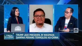 Video: Trump Menang, RI Wajib Waspadai Perang Teknologi AS-China