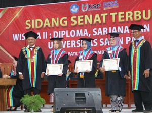 Luluskan 163 Wisudawan, Universitas Safin Pati Bersiap Go Nasional