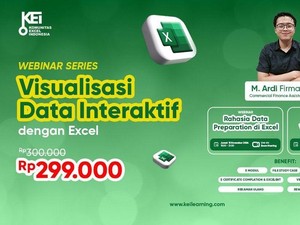 Pertajam Skill Visualisasi Data dengan Kelas Excel KEI Learning