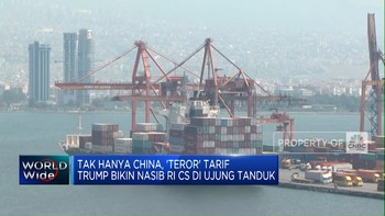 Video:Tak Hanya China, 'Teror' Tarif Trump Bikin RI Cs di Ujung Tanduk