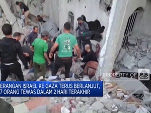 Video: Serangan Israel ke Gaza Terus Berlanjut, 37 Orang Tewas
