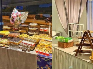 Duh! Sajian Dessert di Pesta Nikah Ini Diserbu Tamu Barbar