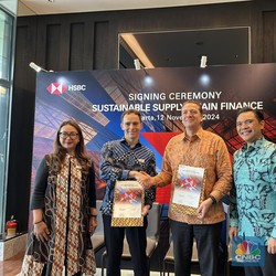 Tekan Emisi Karbon, HSBC Salurkan Pendanaan ke Produsen Mortar Premix