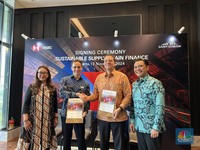 Tekan Emisi Karbon, HSBC Salurkan Pendanaan ke Produsen Mortar Premix