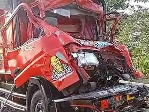 2 Laka Terjadi di TKP Sama Berselang Jam di Tol Gempol-Pasuruan