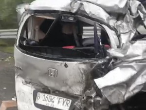 Ucap Syukur Heri Selamat dari Tabrakan Cipularang Meski Mobil Hancur