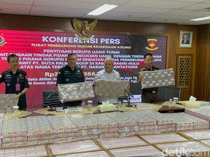 Penampakan Uang Rp 301 M yang Disita Kejagung dari Kasus Duta Palma