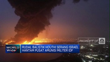 Video: Rudal Balistik Houthi Serang Israel, Hantam Pusat Militer IDF