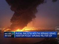 Video: Rudal Balistik Houthi Serang Israel, Hantam Pusat Militer IDF