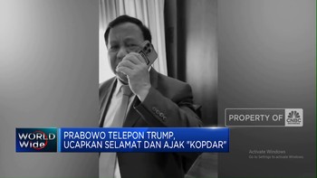 Video: Prabowo Telepon Trump, Ucapkan Selamat Dan Ajak 