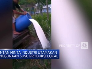 Video: Respons Mentan Soal Industri Tolak Susu Lokal