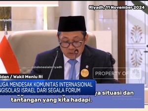  RI & Liga Arab Desak Status Israel Segera Dicabut Dari PBB