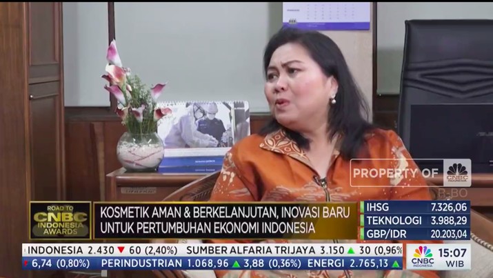 Tangkapan Layar Road to CNBC Indonesia Awards 2024'Best Beauty'