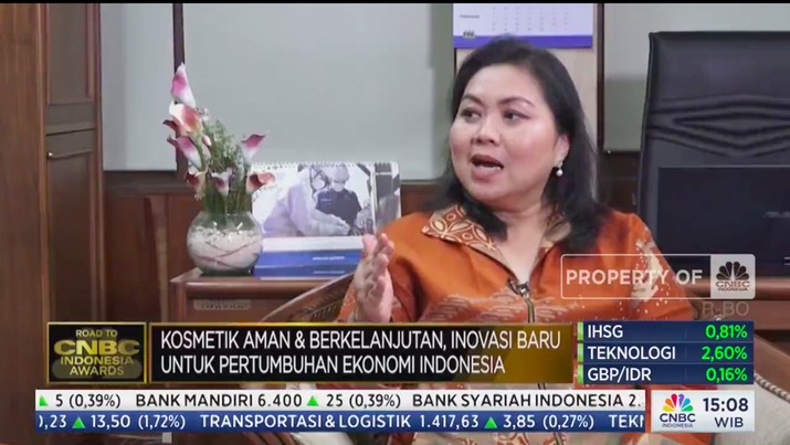 Tangkapan Layar Road to CNBC Indonesia Awards 2024 'Best Beauty'