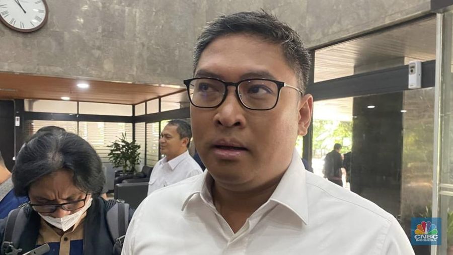 Wakil Menteri Pertanian (Wamentan) Sudaryono saat ditemui di Kantor Kementan, Jakarta, Selasa (12/11/2024). (CNBC Indonesia/Martyasari Rizky)