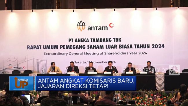 Video: Antam Angkat Komisaris Baru, Jajaran Direksi Tetap!