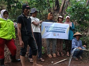 Donasi Sahabat Baik Bantu Air Bersih Kembali Mengalir untuk Warga Cimenyan