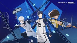 Free Fire Kolaborasi dengan Anime Blue Lock, Ada Skin Isagi Yoichi