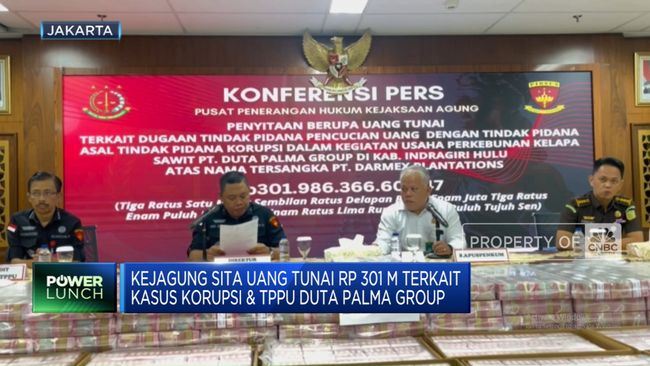 Video: Kejagung Sita Rp 301 M Terkait Korupsi dan TPPU Duta Palma Group