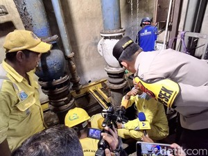 Polisi Tangkap 2 Pencuri Kabel Pompa Air Underpass Angkasa Kemayoran