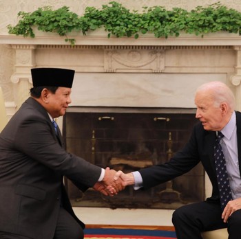 Detik-Detik Biden Bertemu Prabowo, Sebut 'Kemenangan Luar Biasa'