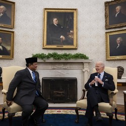 Prabowo Bertemu '4 Mata' dengan Biden Hari Ini, Ini 4 Hal yang Dibahas