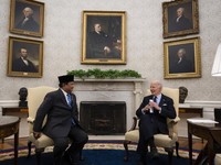 Prabowo Bertemu '4 Mata' dengan Biden Hari Ini, Ini 4 Hal yang Dibahas