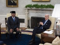 Lengkap! Isi Pertemuan Prabowo & Joe Biden di White House