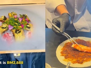 Restoran Ini Jual Lumpia Sultan Harganya Rp 10,3 Juta per Porsi