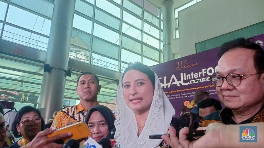 Wakil Menteri Perdagangan Dyah Roro Esti kepada ²©²ÊÍøÕ¾ pada Pameran Sial Interfood 2024 di JI-Expo Kemayoran, Rabu (13/11/2024). (²©²ÊÍøÕ¾/Ferry Sandi)