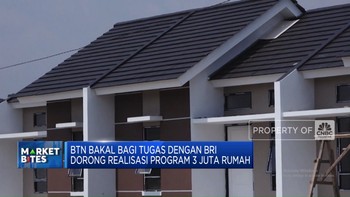 Video: BTN & BRI Jadi Bank Pembiayaan Sindikasi Program 3 Juta Rumah