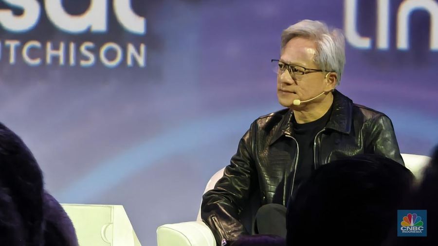 CEO Nvidia Jensen Huang di AI Day. (վ/Intan)