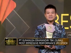 Video: GUNA Raih Penghargaan "Most Impressive Performance IPO Stock"