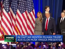 Video: Daftar Menteri Pilihan Trump, Ada Elon Musk Hingga Presenter