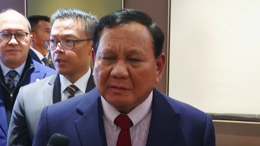 Keterangan Pers Presiden Prabowo usai Terima Menteri Pertahanan Amerika Serikat, 13 November 2024. (YouTube/Sekretariat Presiden)