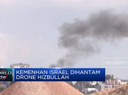 Video: Markas Militer & Kemenhan Israel Dihantam Drone Hizbullah