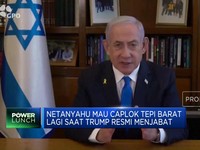 Video: Netanyahu Siap Caplok Tepi Barat Saat Trump Resmi Menjabat