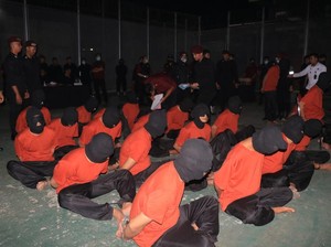 48 Napi Berbahaya dari Jatim Dipindah ke Lapas Nusakambangan