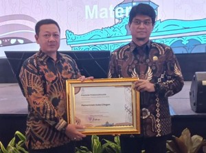 Sukses Kelola Sistem Informasi, Pemkot Cilegon Raih Penghargaan dari BKN