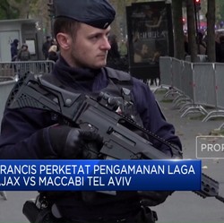 Video: Perancis Perketat Pengamanan Laga Ajax VS Maccabi Tel Aviv