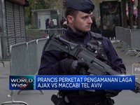 Video: Perancis Perketat Pengamanan Laga Ajax VS Maccabi Tel Aviv