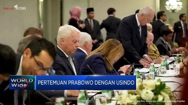 Video: Pertemuan Prabowo-USINDO, Investasi Sektor EBT Jadi Pembahasan